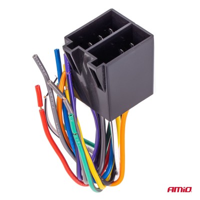 Conector ISO macho CCA 13PIN 5A 12V AMIO