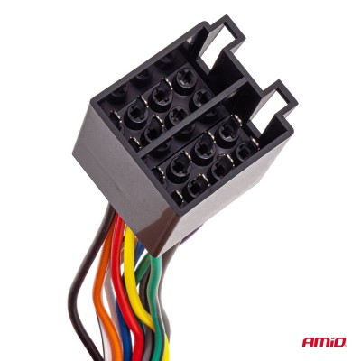 Conector ISO macho CCA 13PIN 5A 12V AMIO