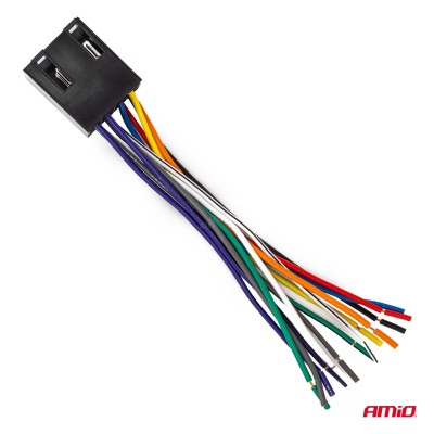 Conector ISO macho CCA 13PIN 5A 12V AMIO