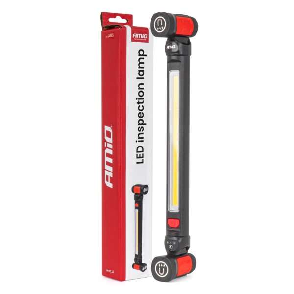 Linterna de inspección con batería 4400 mAh 10 W COB AMIO