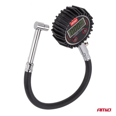 Manómetro digital 17 bar con manguera AMIO