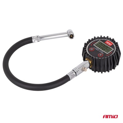 Manómetro digital 17 bar con manguera AMIO