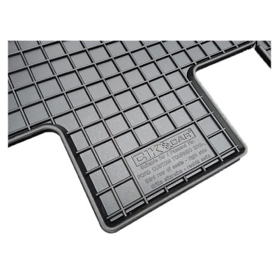 Alfombras de goma (tercera fila) Ford Tourneo Custom 2012