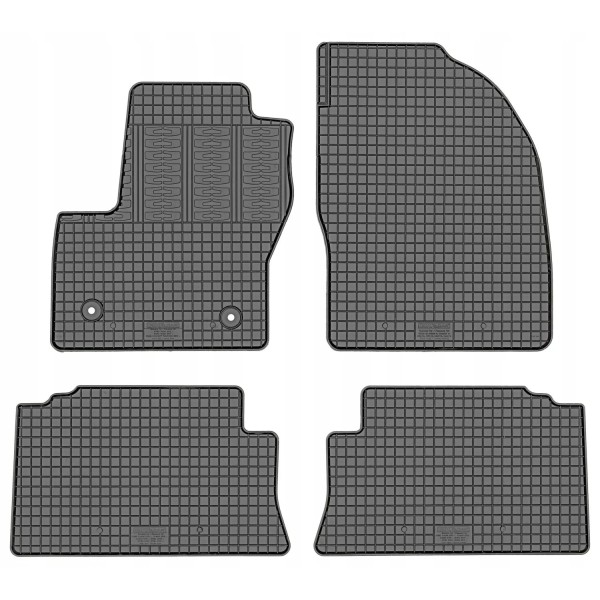 Alfombras de goma 5plazas Ford Kuga II 2013