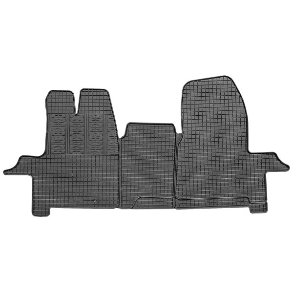 Alfombras de goma 2 y 3 plazas Ford Transit 201/Ford Custom 2012 (furgoneta)