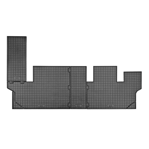 Alfombras de goma (tercera fila) Citroen Jumpy II 2006/Fiat Scudo II 2006/Peugeot Expert II 2006