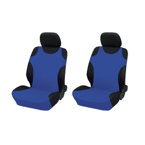 Fundas para asiento de coche "Shirts" azul, 2 unid.