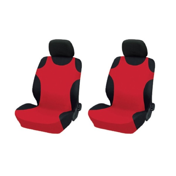 Fundas para asiento de coche "Shirts" rojo, 2 unid.