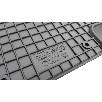 Alfombras de goma NISSAN X Trail 2014 / RENAULT Koleos 2016