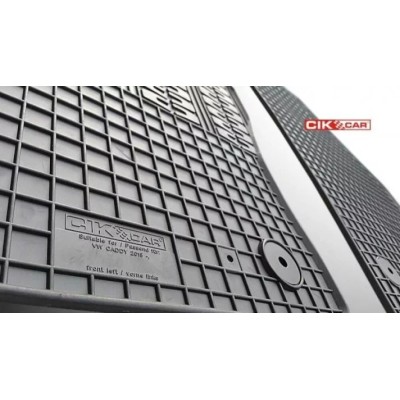 Alfombras de goma VW Caddy 2p 2020 / Ford Connect 2022 2 plazas