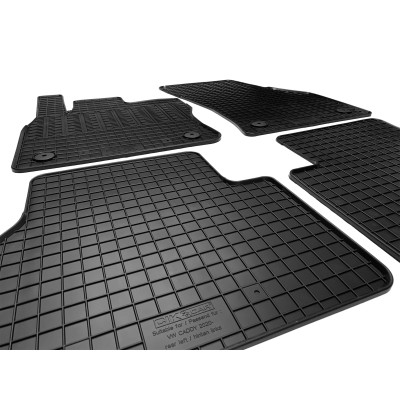 Alfombras de goma VW Caddy 5p 2020 / Ford Connect 2022 5 plazas