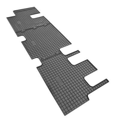 Alfombras de goma VW T5 Caravele / T6 Caravele / T6 Transporter 2015 (tercera fila)
