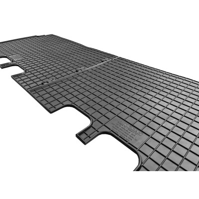 Alfombras de goma VW T6 Caravelle 2015 con 2 puertas laterales (segunda fila)