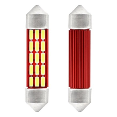 LED CANBUS 4014 20SMD Festoon C5W C10W C3W 41mm White 12V/24V