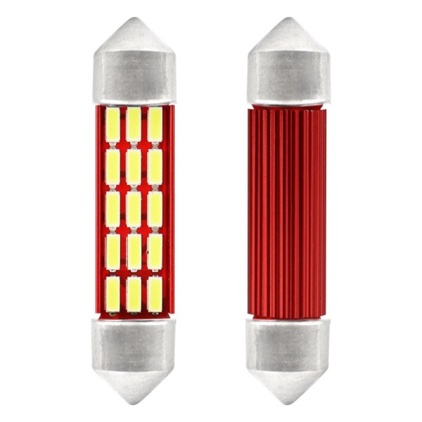 LED CANBUS 4014 20SMD Festoon C5W C10W C3W 41mm White 12V/24V