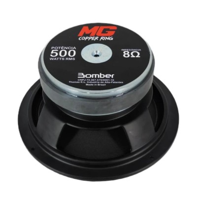 Altavoz 8" Bomber MG cooper ring 500 w rms 8 ohm MG8CR500-8