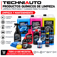 Productos químicos limpieza y mantenimiento